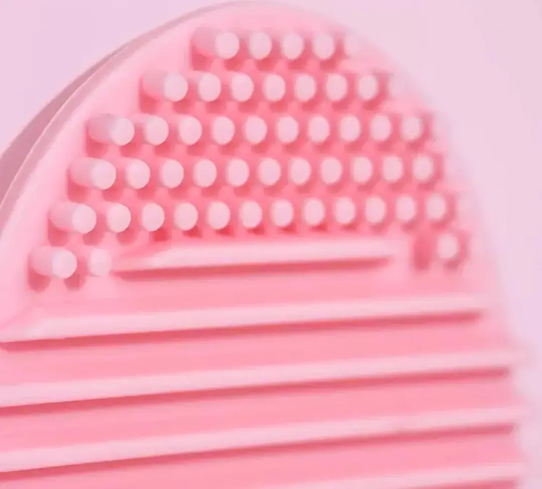Brushworks Silicone Make-upborstelreiniger - Roze
