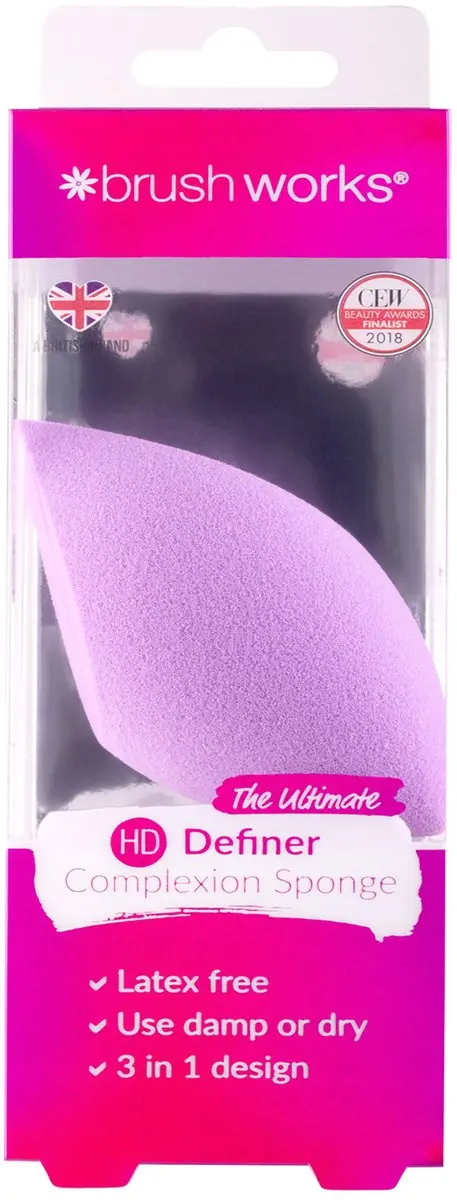 Brushworks HD Definer Complexion Sponge - Beige