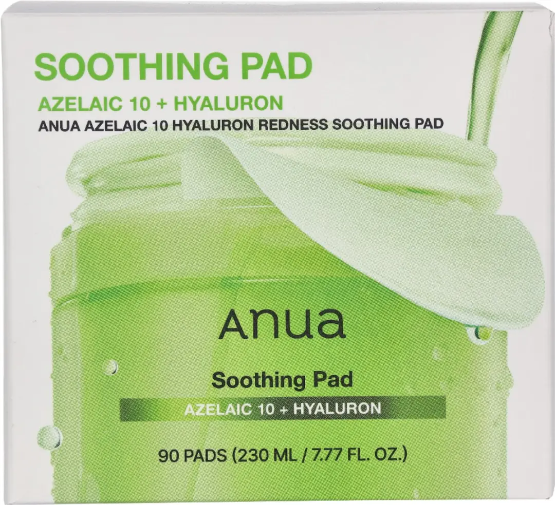 Anua Azelaic Acid 10% & Hyaluron Soothing Pads 90 Stuks