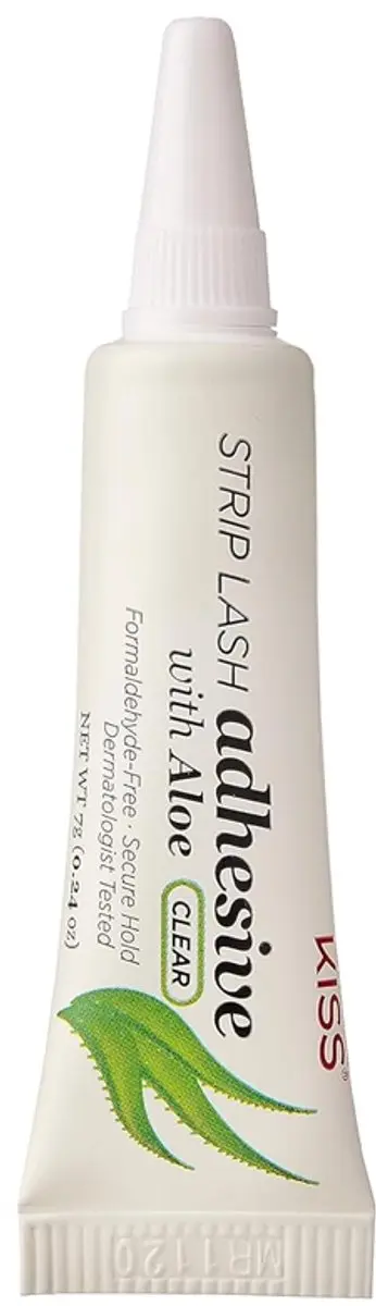 Kiss Strip Lash Adhesive Clear Wimperlijm 7g - Aloë Vera