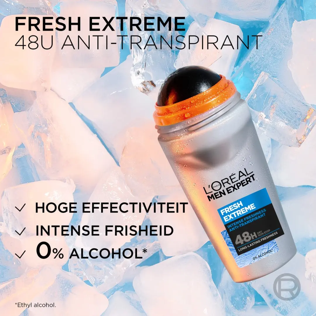 L'Oréal Paris Men Expert Fresh Extreme Deodorant Roller 50ml