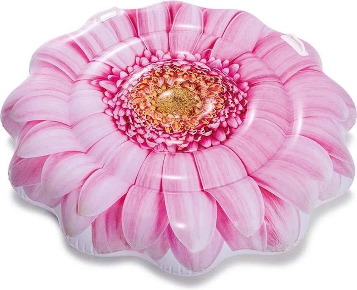 Intex Luchtbed Pink Daisy 142cm