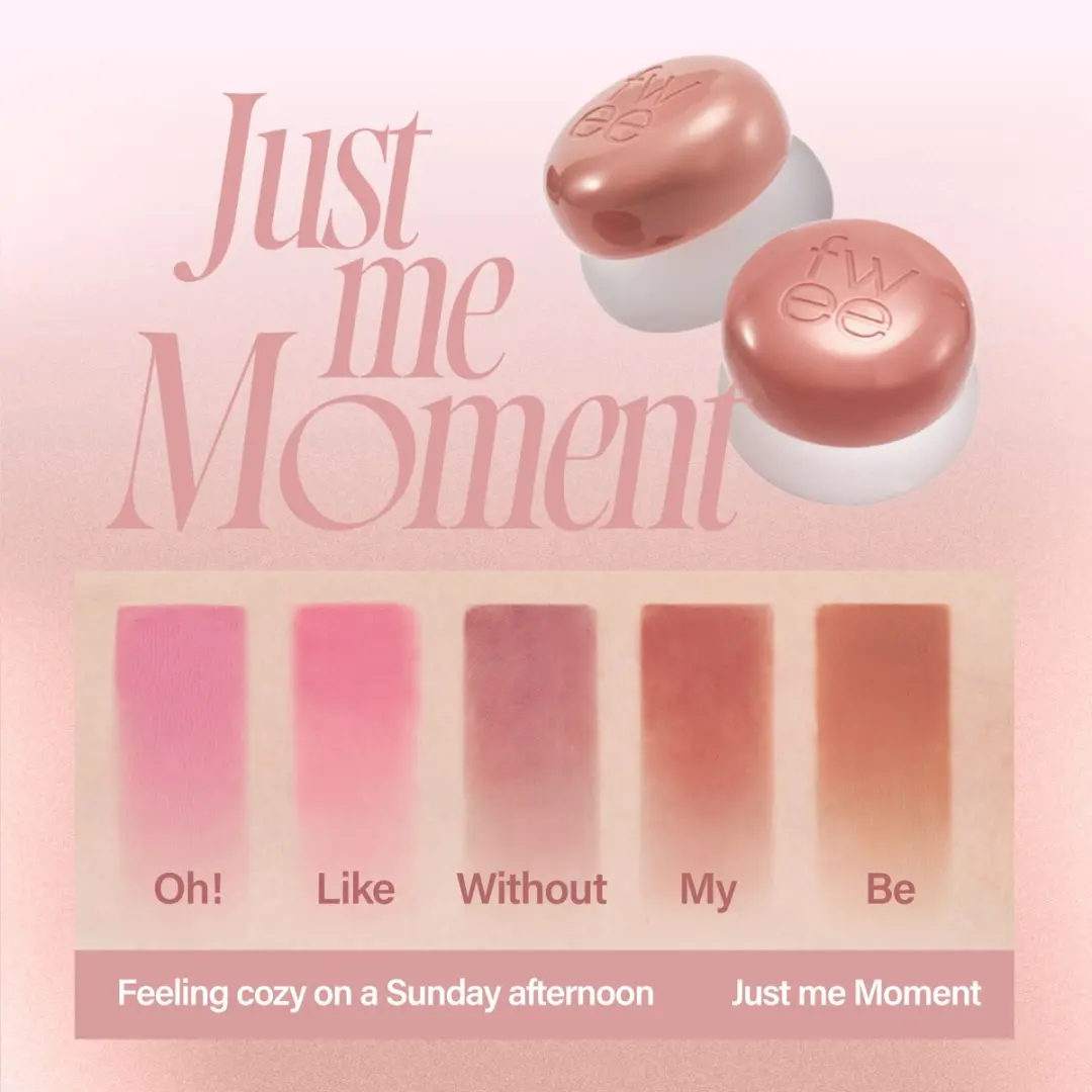 FWEE Lip&Cheek Blurry Pudding Pot Roze - 5g