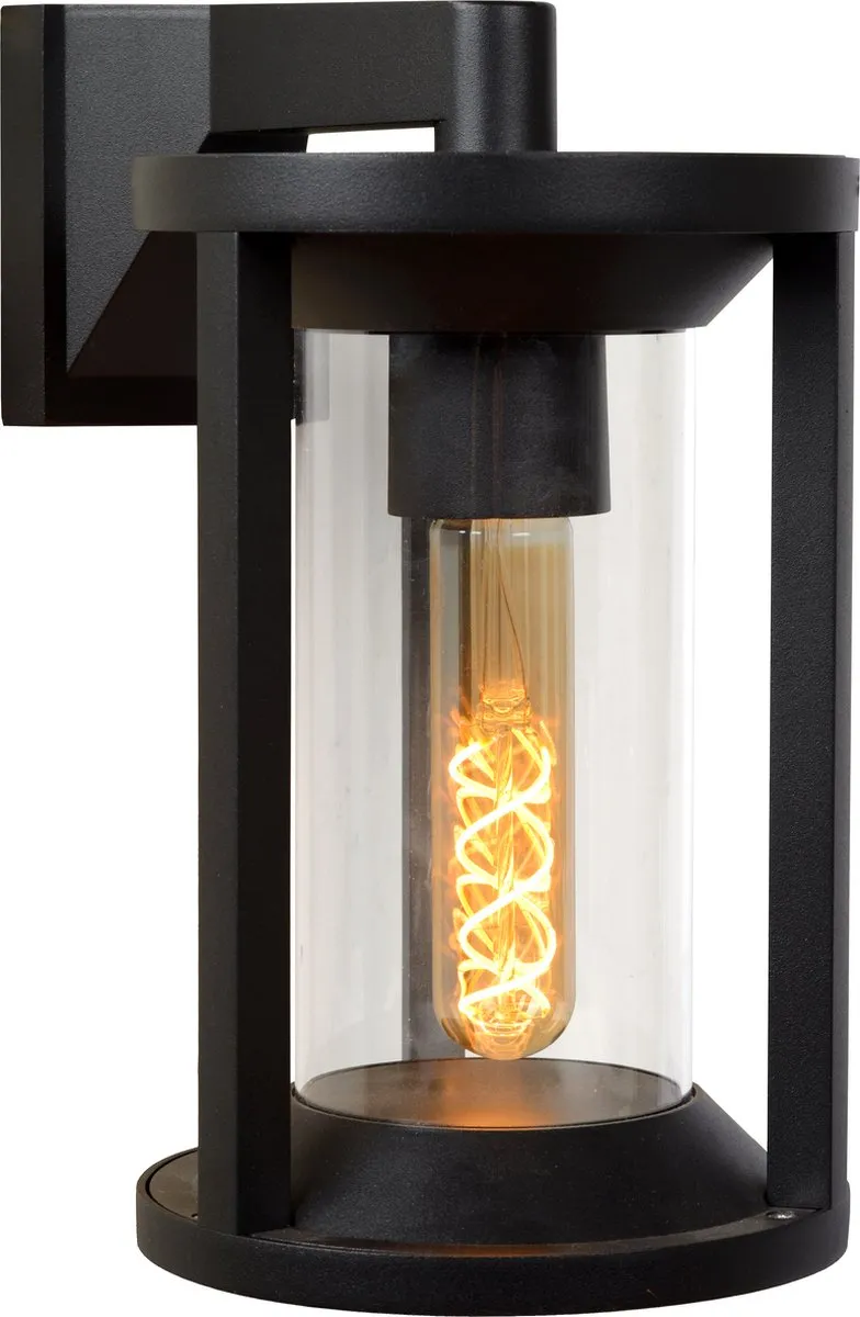 Lucide Cadix Wandlamp E27 IP65 - Zwart