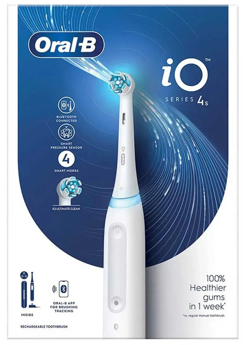 Oral-B 4S Elektrische Tandenborstel - 5 Snelheden - Wit