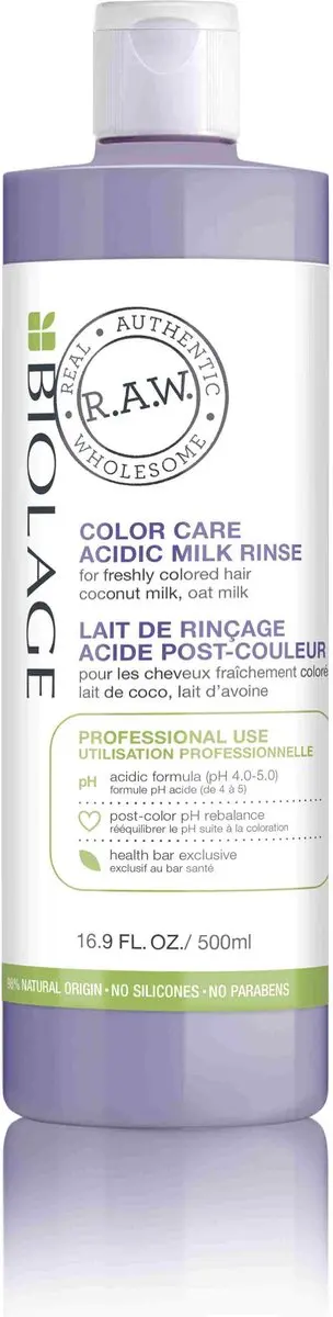 Biolage R.A.W. Acidic Milk Rinse 500ml