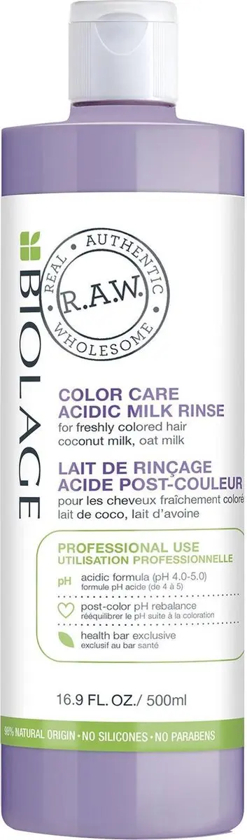Biolage R.A.W. Acidic Milk Rinse 500ml