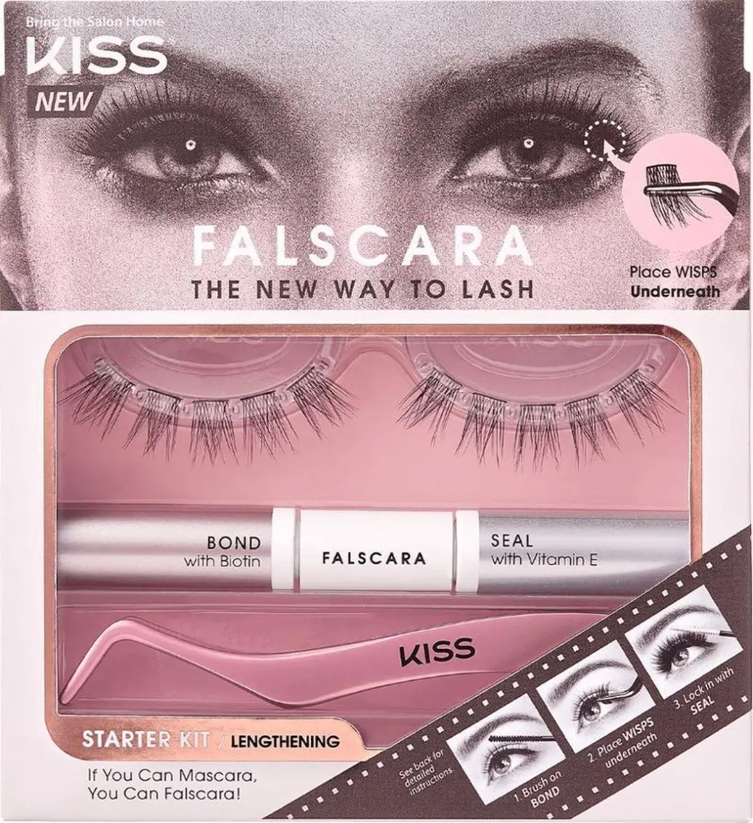 Kiss Falscara Starter Kit 01 - 21g - 10 Stuks