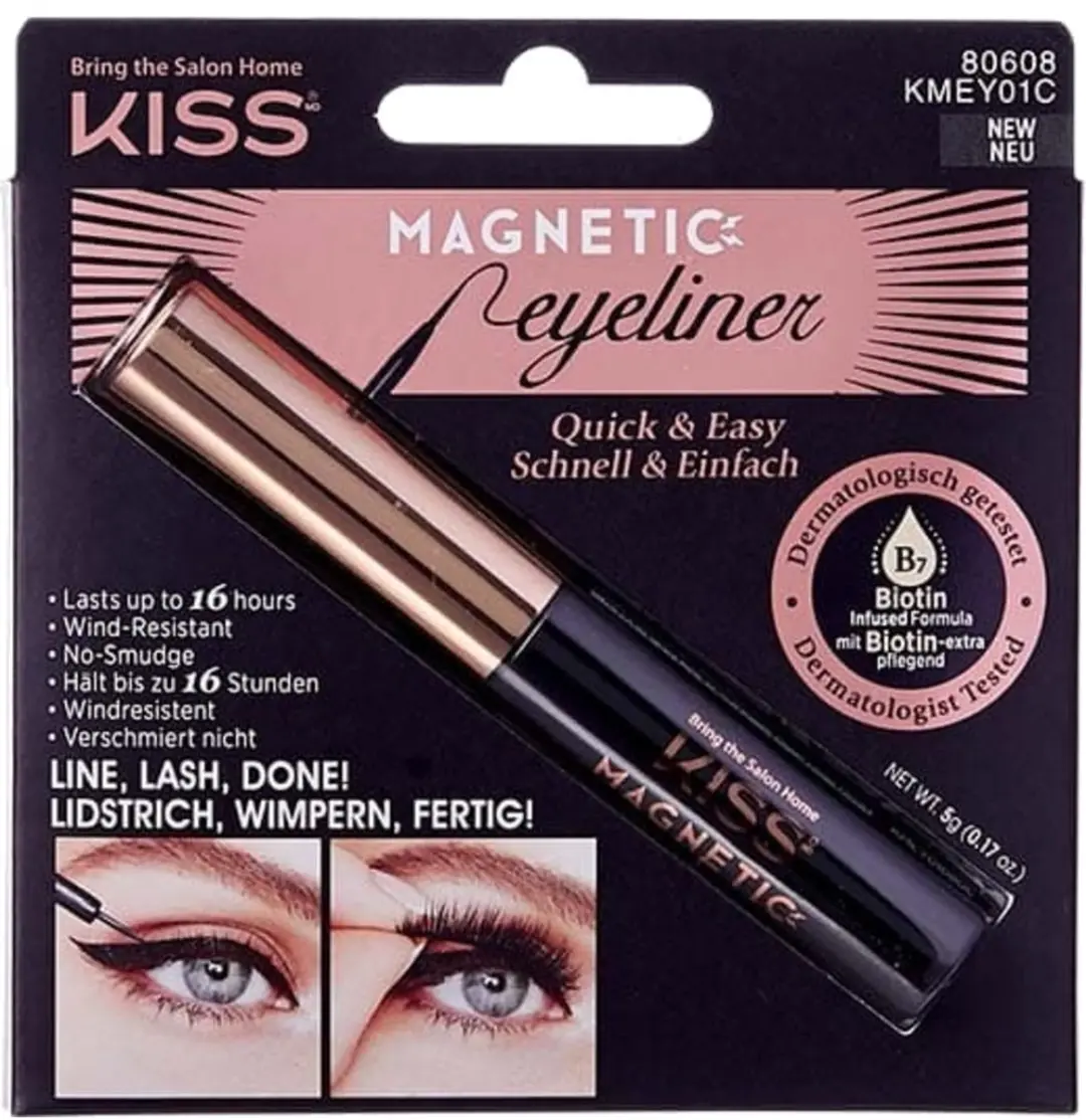 Kiss Wimpers Magnetic Eyeliner Nep Wimpers