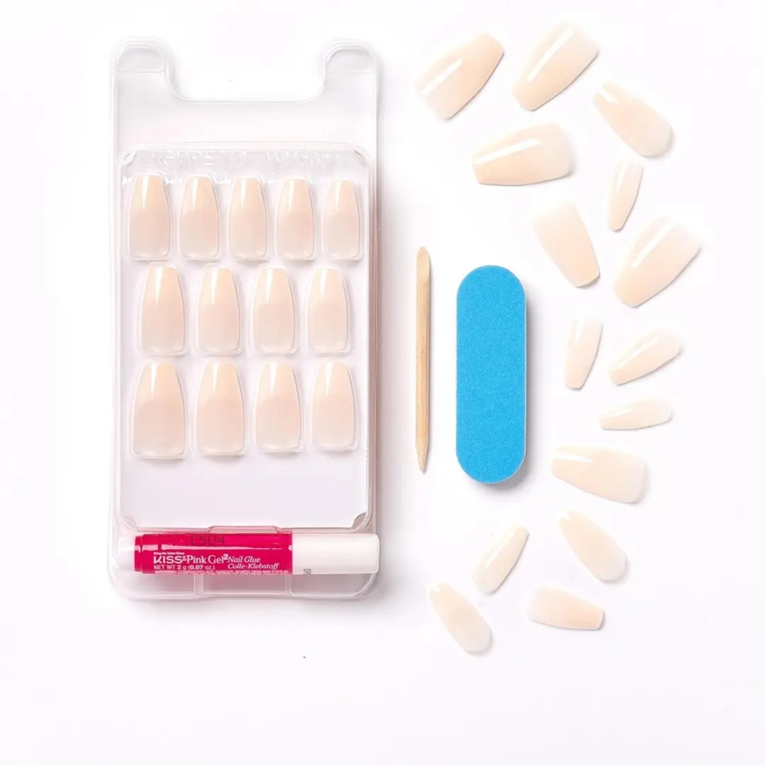 Kiss Leilani Acryl Plaknagels - 28 Stuks