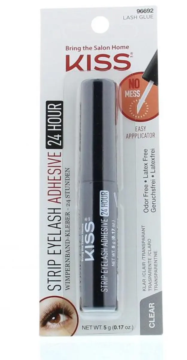 Kiss LongHold Wimperlijm 5g - Waterproof & Latexvrij - afbeelding 6 van 6