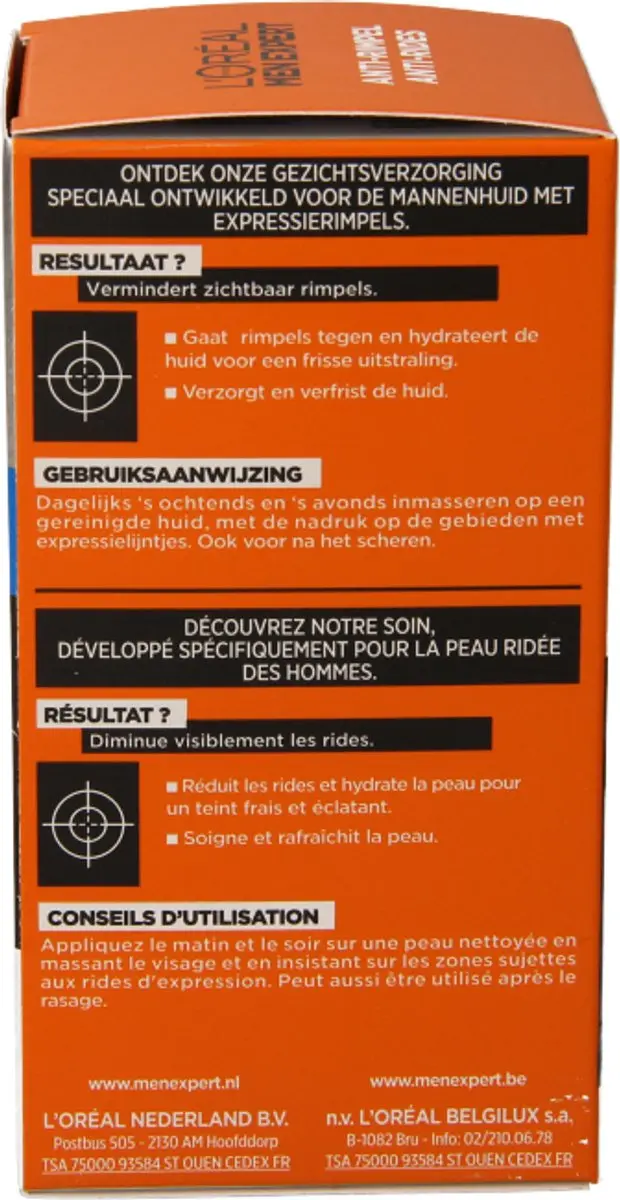 L'Oréal Paris Men Expert Anti-Rimpel Dagcrème 50ml - afbeelding 6 van 6