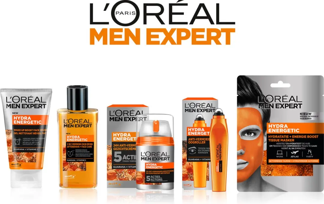 L'Oréal Paris Men Expert Hydraterende Dagcrème 2x50ml