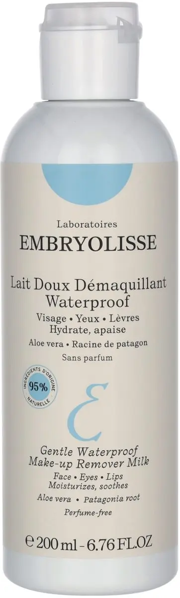 Embryolisse Gentle Waterproof Milky Make-Up Remover 200ml