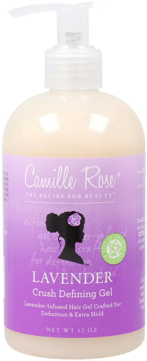 Camille Rose Crush Defining Lavendel Styling Gel 355ml