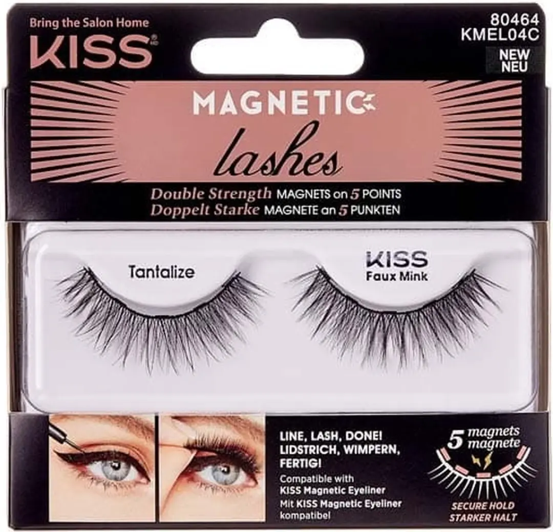 Kiss Wimpers Magnetic Lashes Tantalize