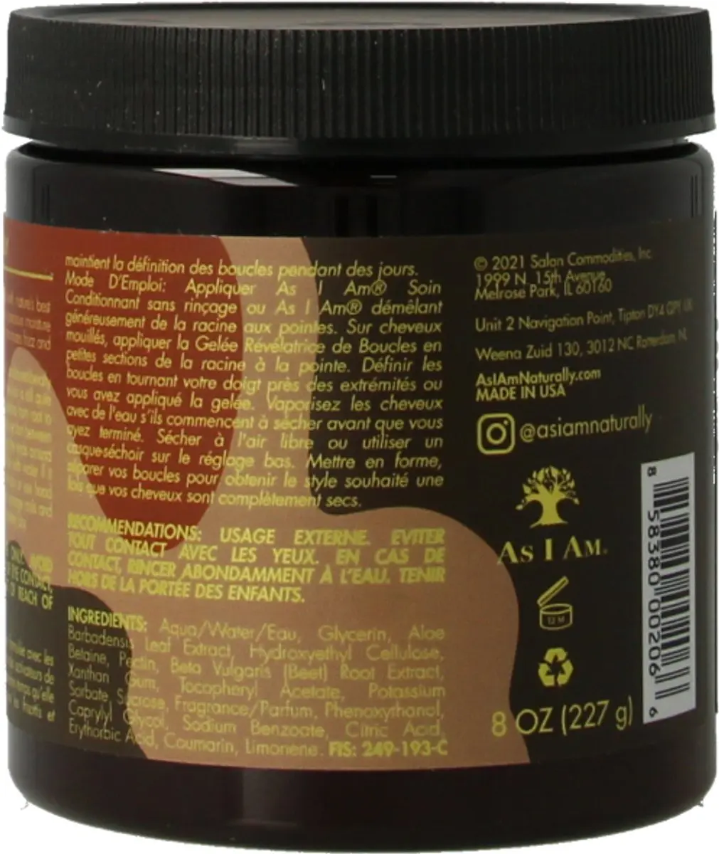 As I Am Naturally Curling Jelly 227g