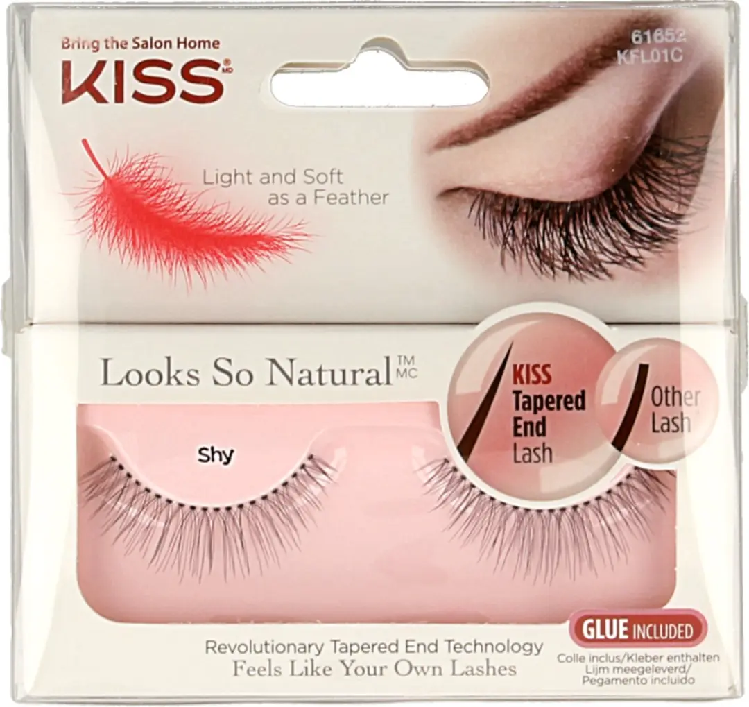Kiss Wimpers Looks So Natural Lash Nep Wimpers - Shy