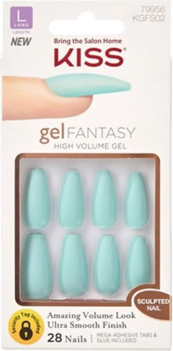 Kiss Gel Fantasy Nails Back It Up - 28 Nepnagels - L