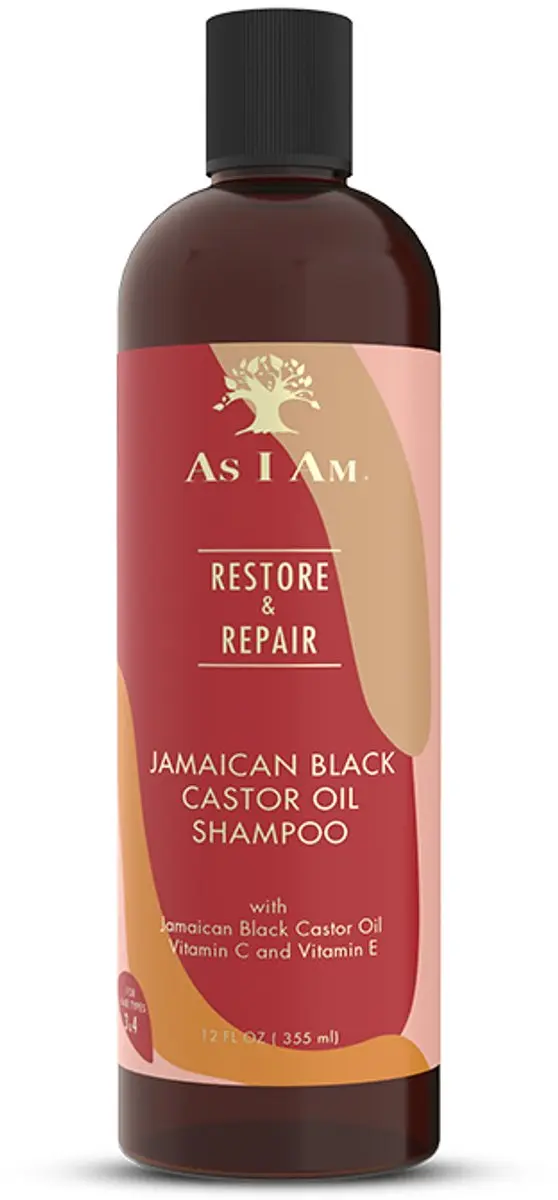 As I Am Jamaican Black Castor Oil Shampoo 355ml