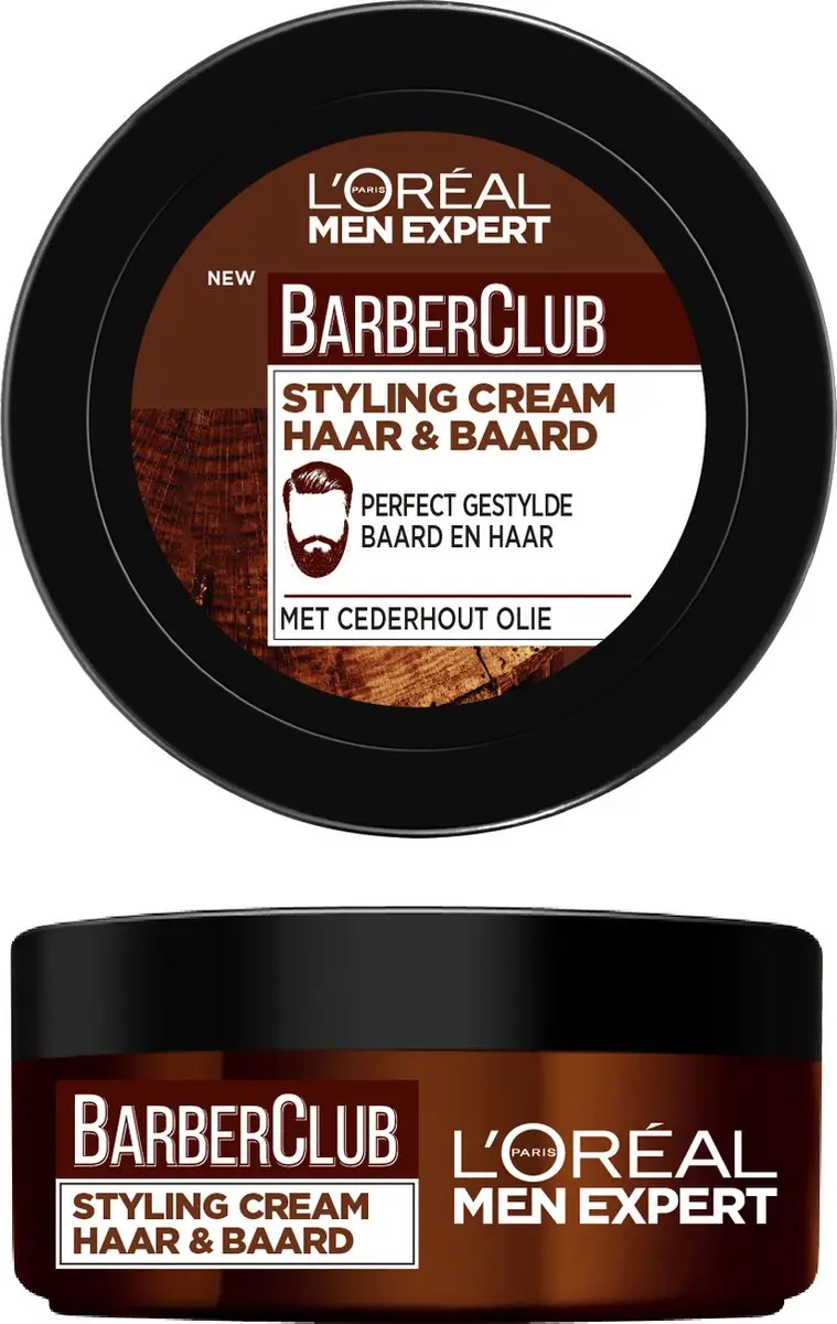 L'Oréal Paris Men Expert BarberClub Styling Cream 450ml - 6 Stuks