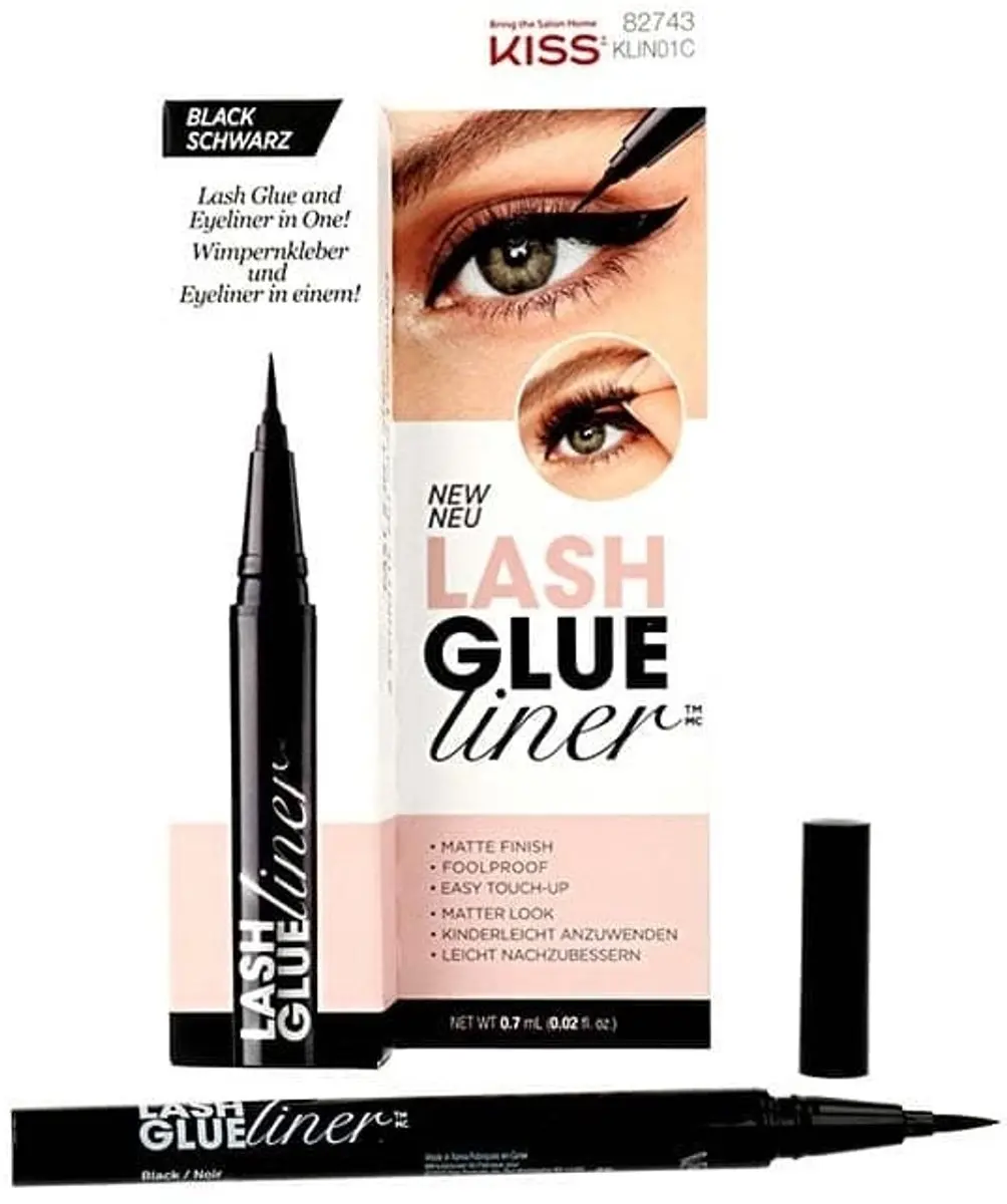 Kiss Lash Glue Liner Zwart
