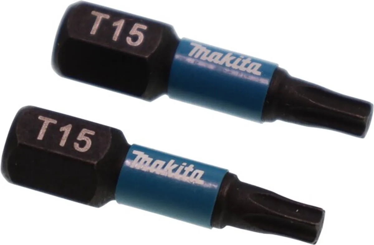 Makita B-63666 Slagschroefbit T15 - 2 Stuks