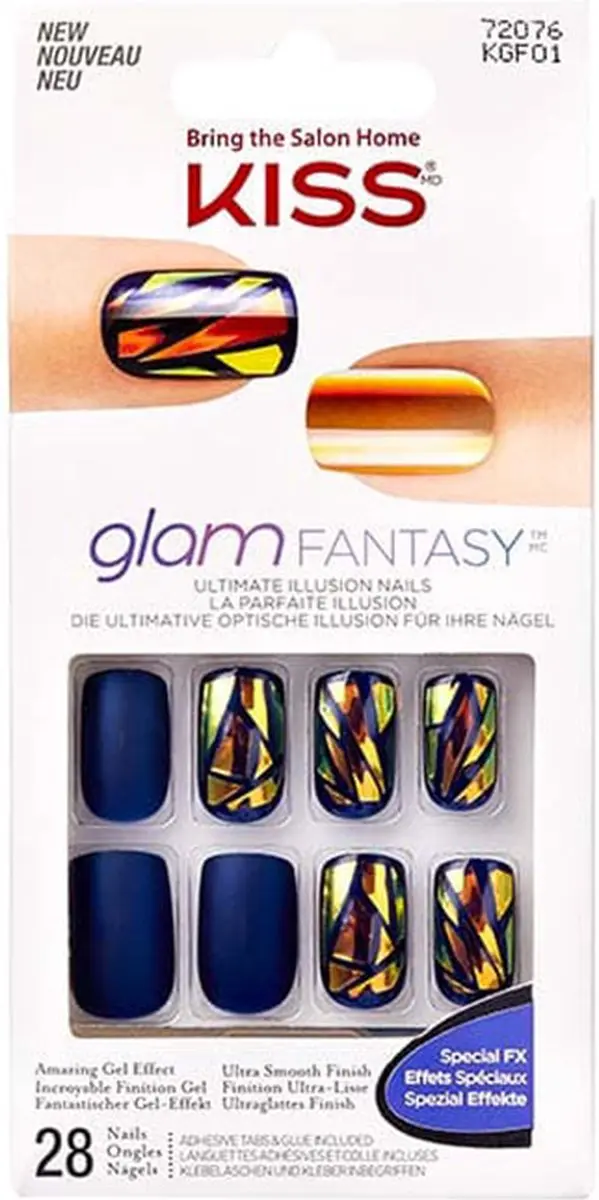 Kiss Glam Fantasy Nails Tan Lines