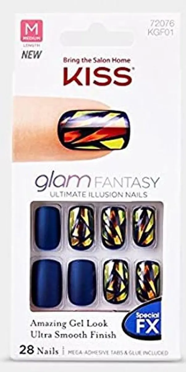 Kiss Glam Fantasy Nails Tan Lines - 28 Nepnagels