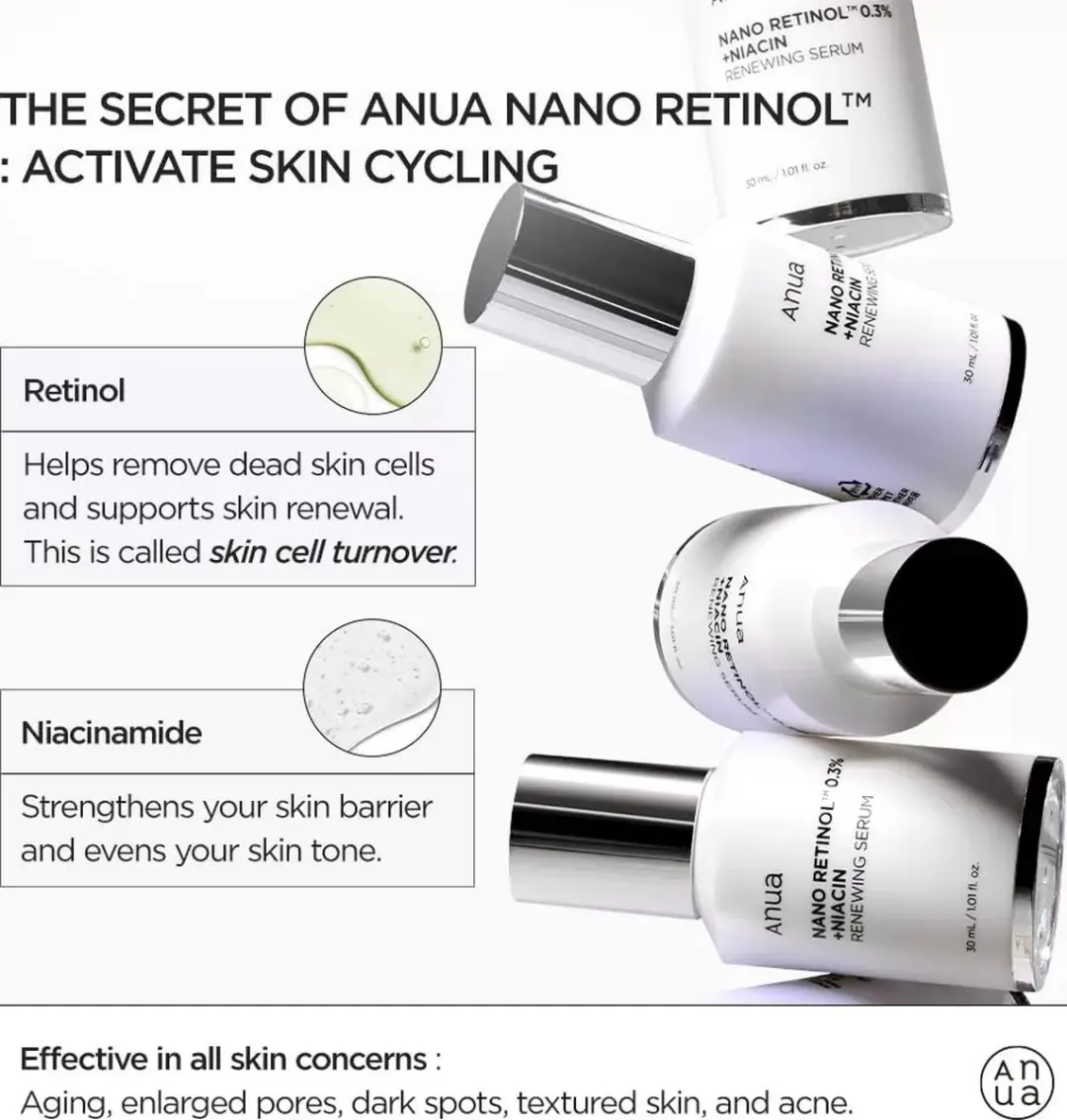 Anua Retinol 0.3% + Niacin Serum 30ml