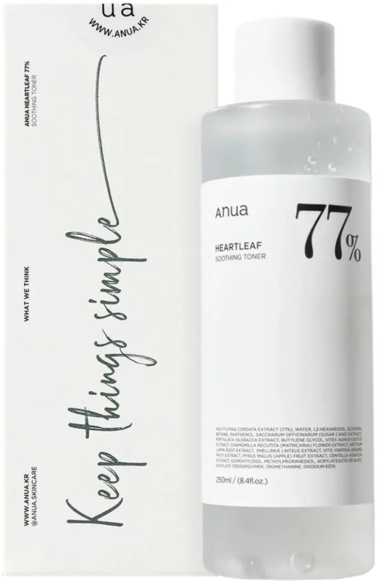 Anua Heartleaf 77% Soothing Toner 250ml