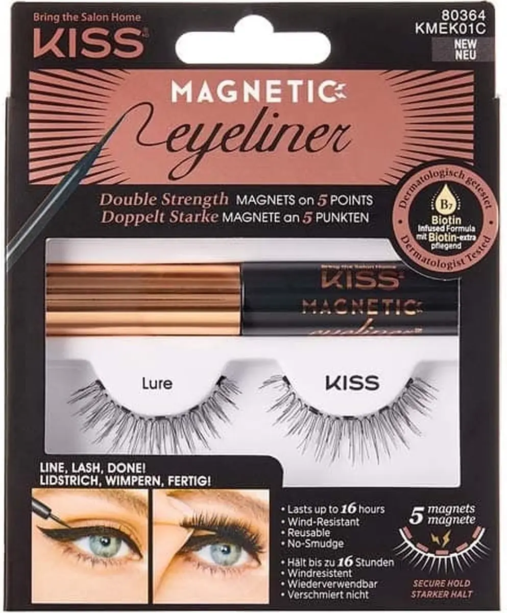 Kiss Wimpers Magnetic Eyeliner & Lash Kit