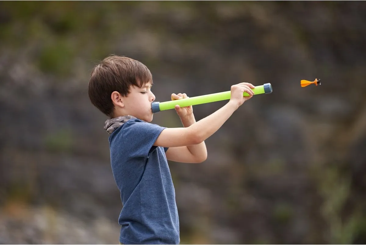 Haba Terra Kids Blaaspijp Pijltjesschieter - 5-delig