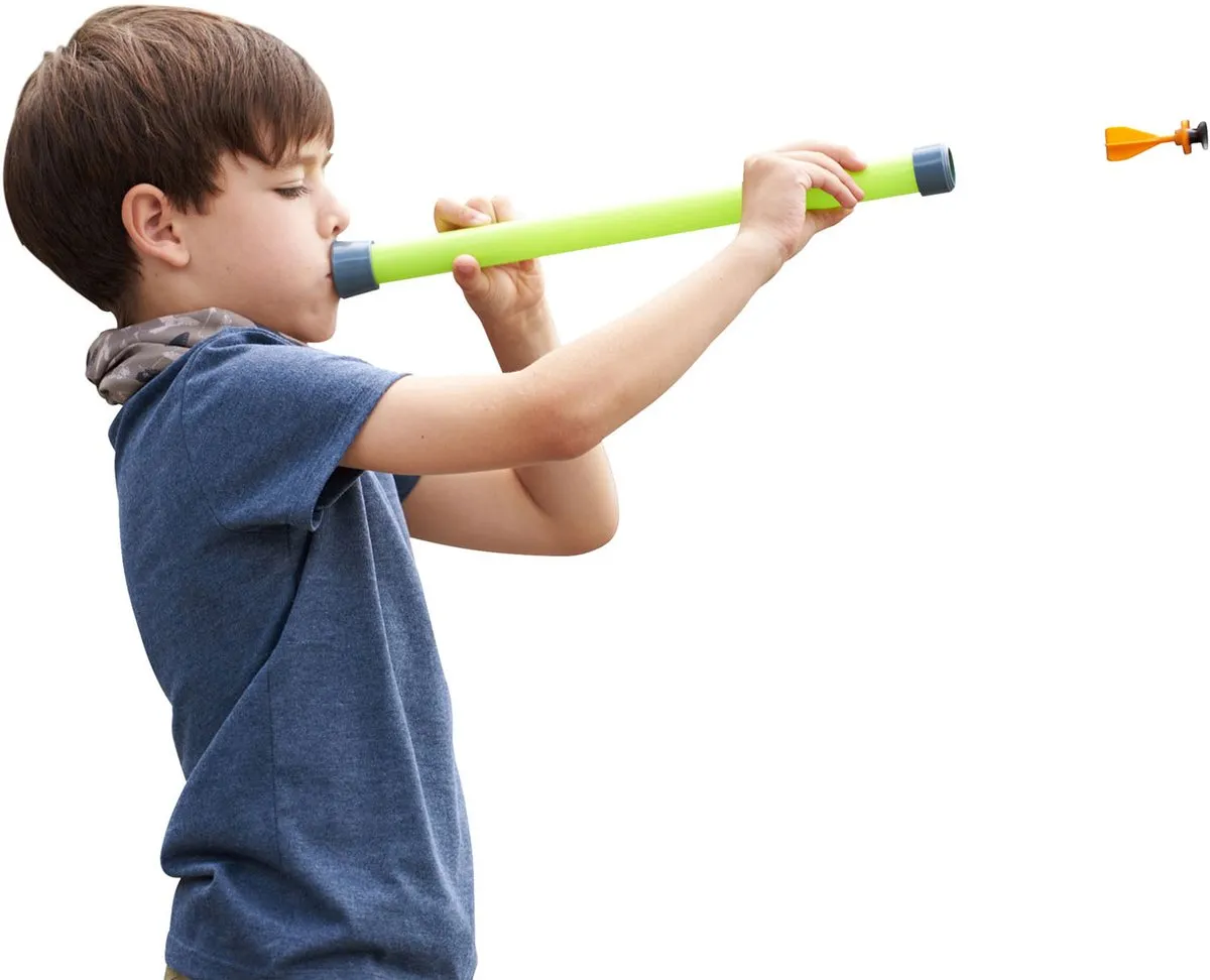 Haba Terra Kids Blaaspijp Pijltjesschieter - 5-delig