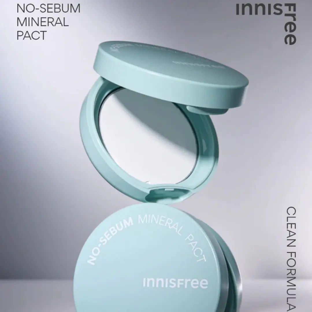 Innisfree No-Sebum Mineral Pact - 8.5g - Medium