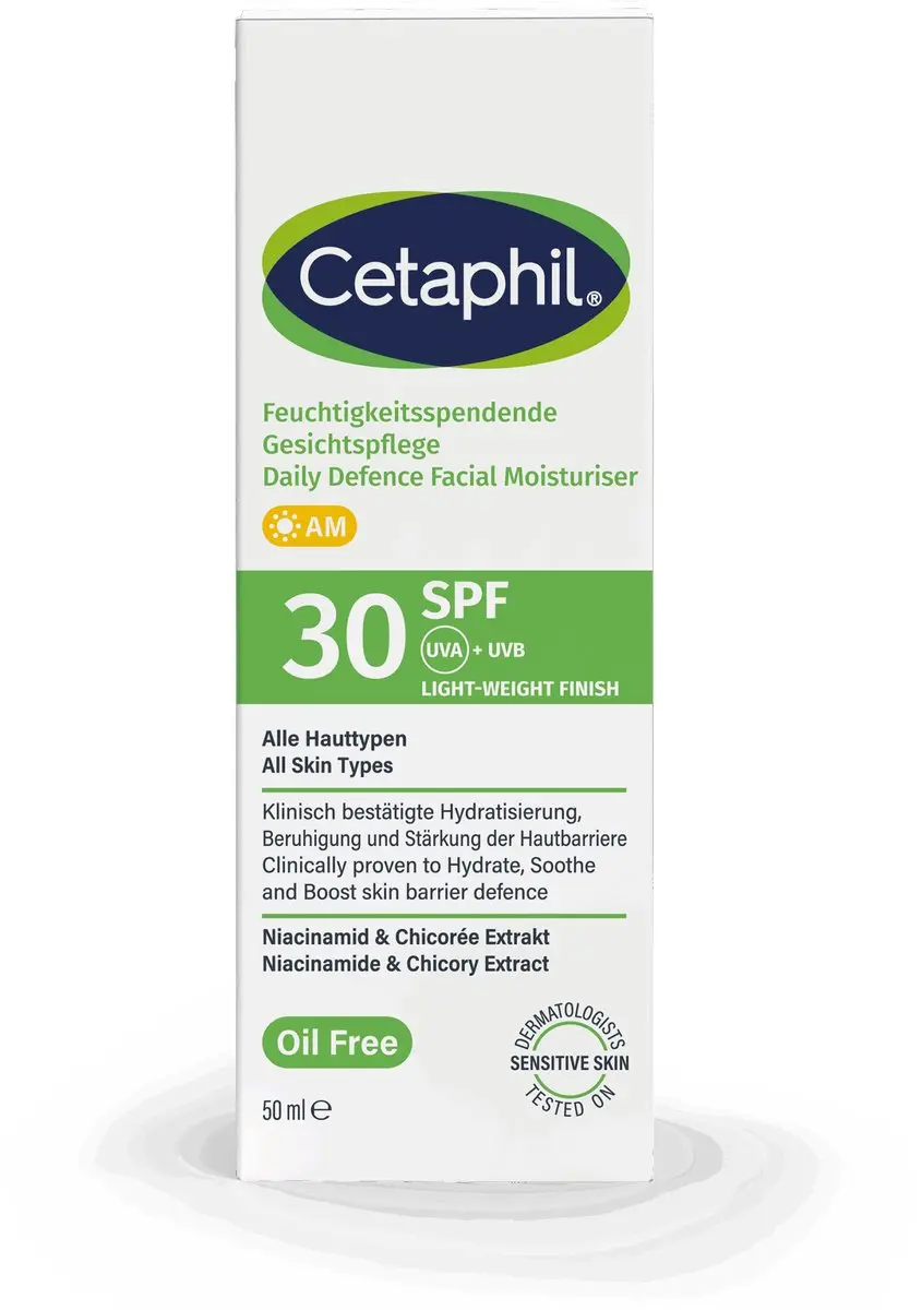 Cetaphil Daily Defence Gezichtscreme SPF 30 - 50ml - afbeelding 6 van 6