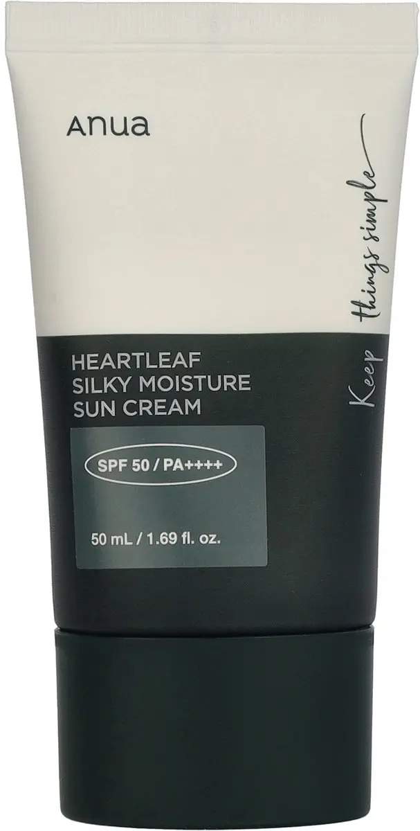 Anua Heartleaf Silky Moisture Sun Cream SPF50+ 50ml