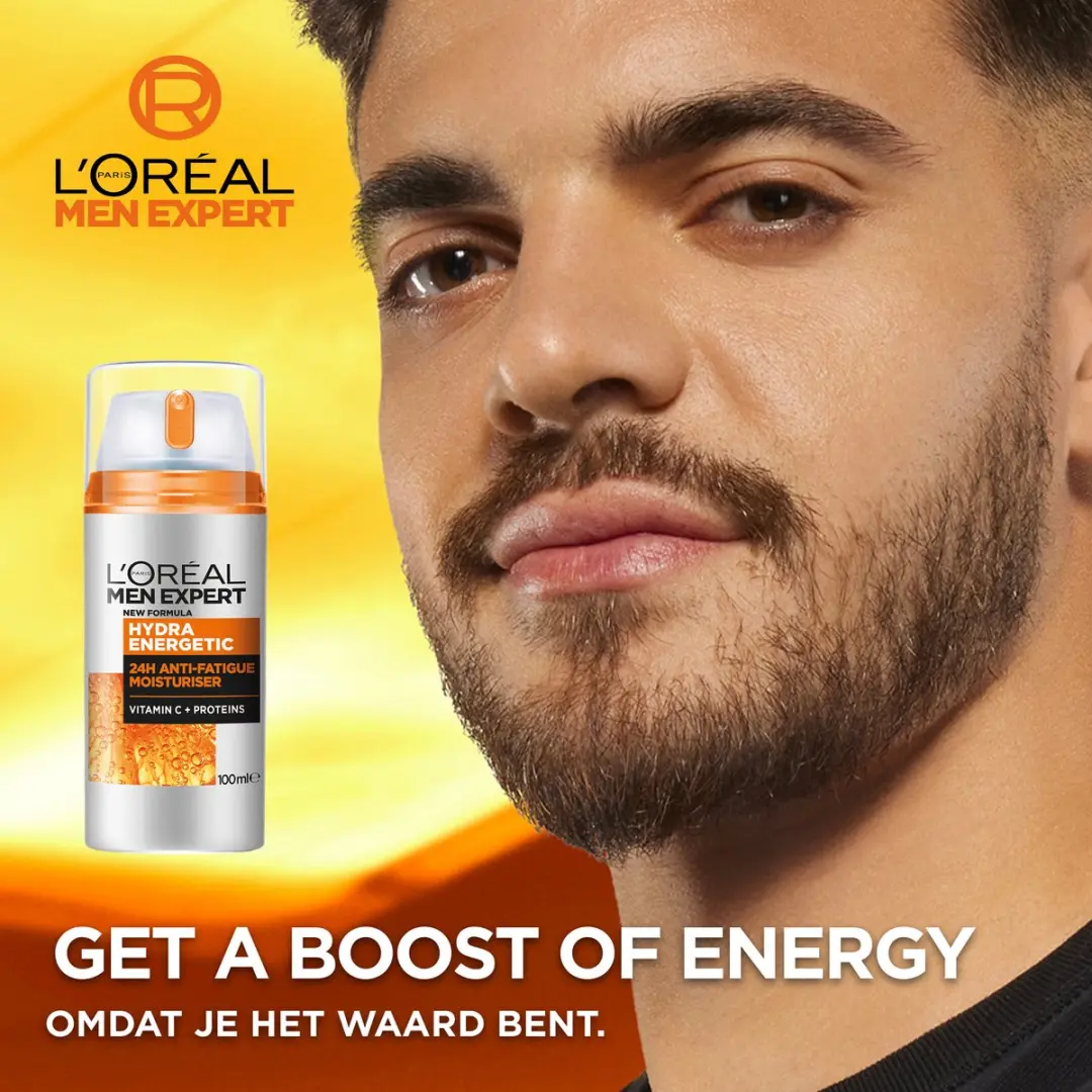 L'Oréal Paris Men Expert Hydra Energetic Dagcrème 100ml - 6 Stuks