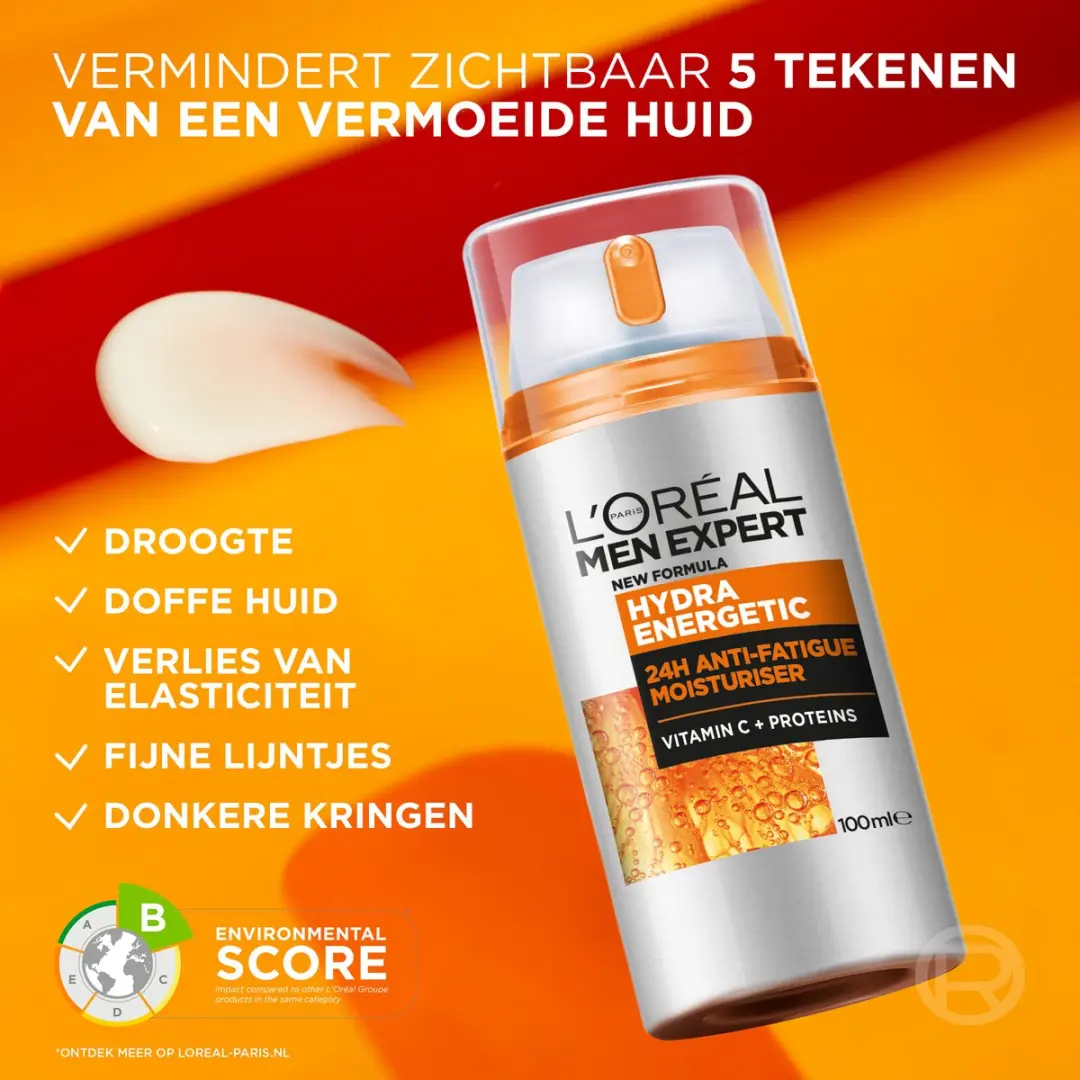 L'Oréal Paris Men Expert Hydra Energetic Dagcrème 100ml - 6 Stuks