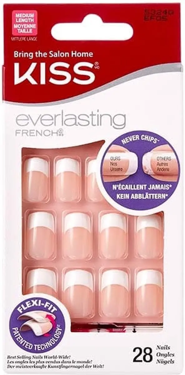 Kiss Everlasting French Manicure Set - Infinite - 2g