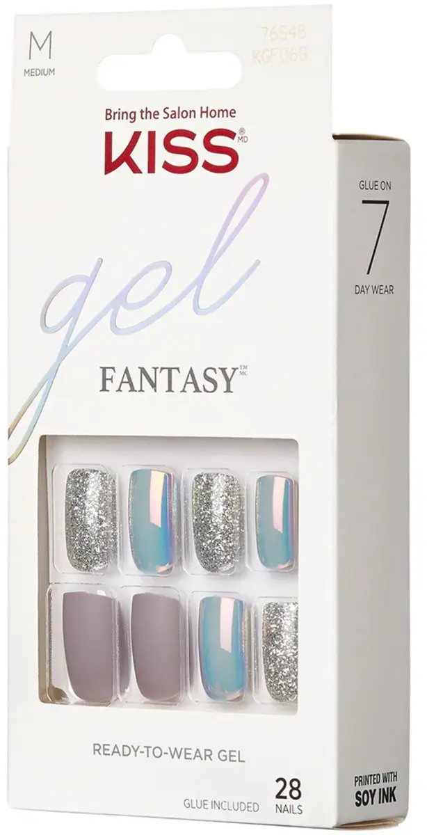 Kiss Gel Fantasy M Kunstnagels - 28 Stuks - Verschillende kleuren - afbeelding 6 van 6