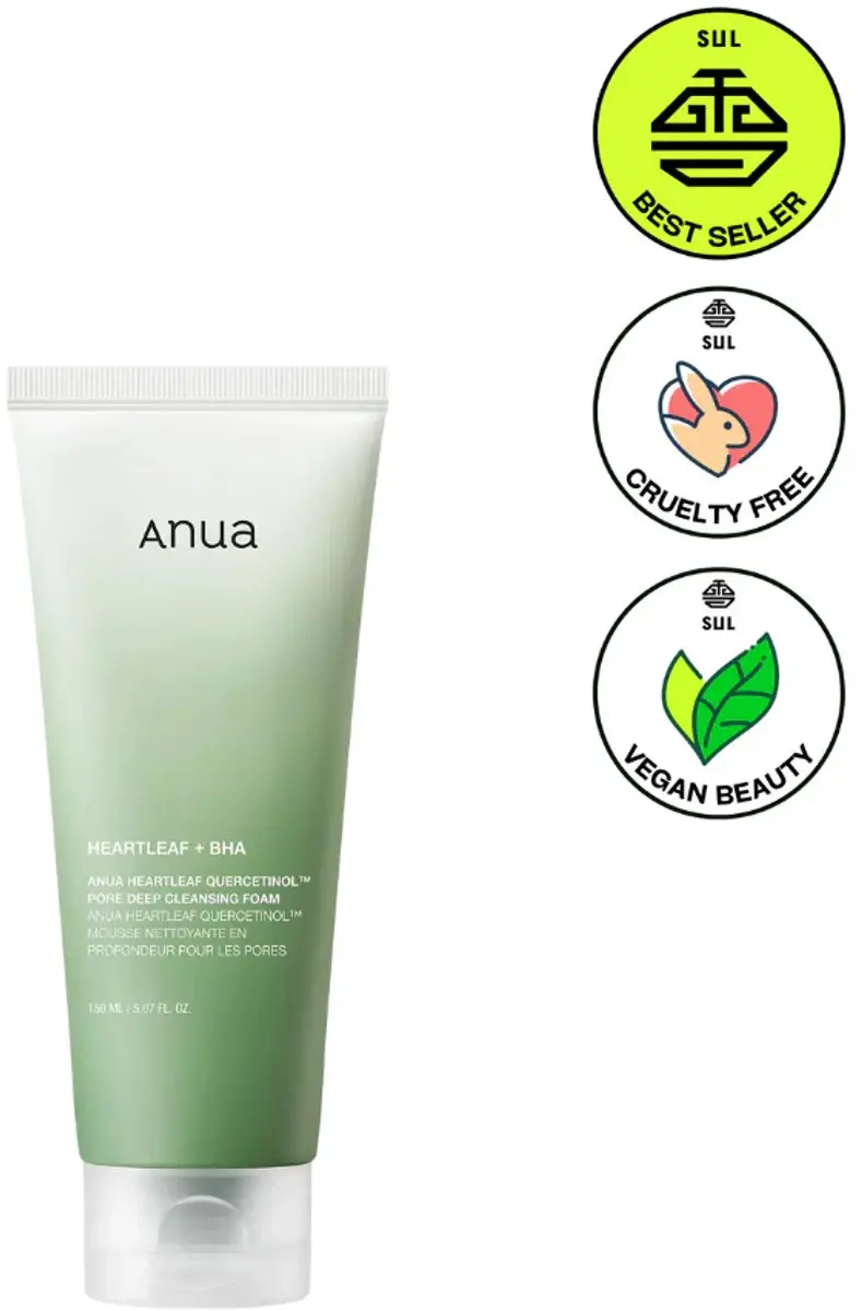 Anua Heartleaf + BHA Cleansing Foam 25ml