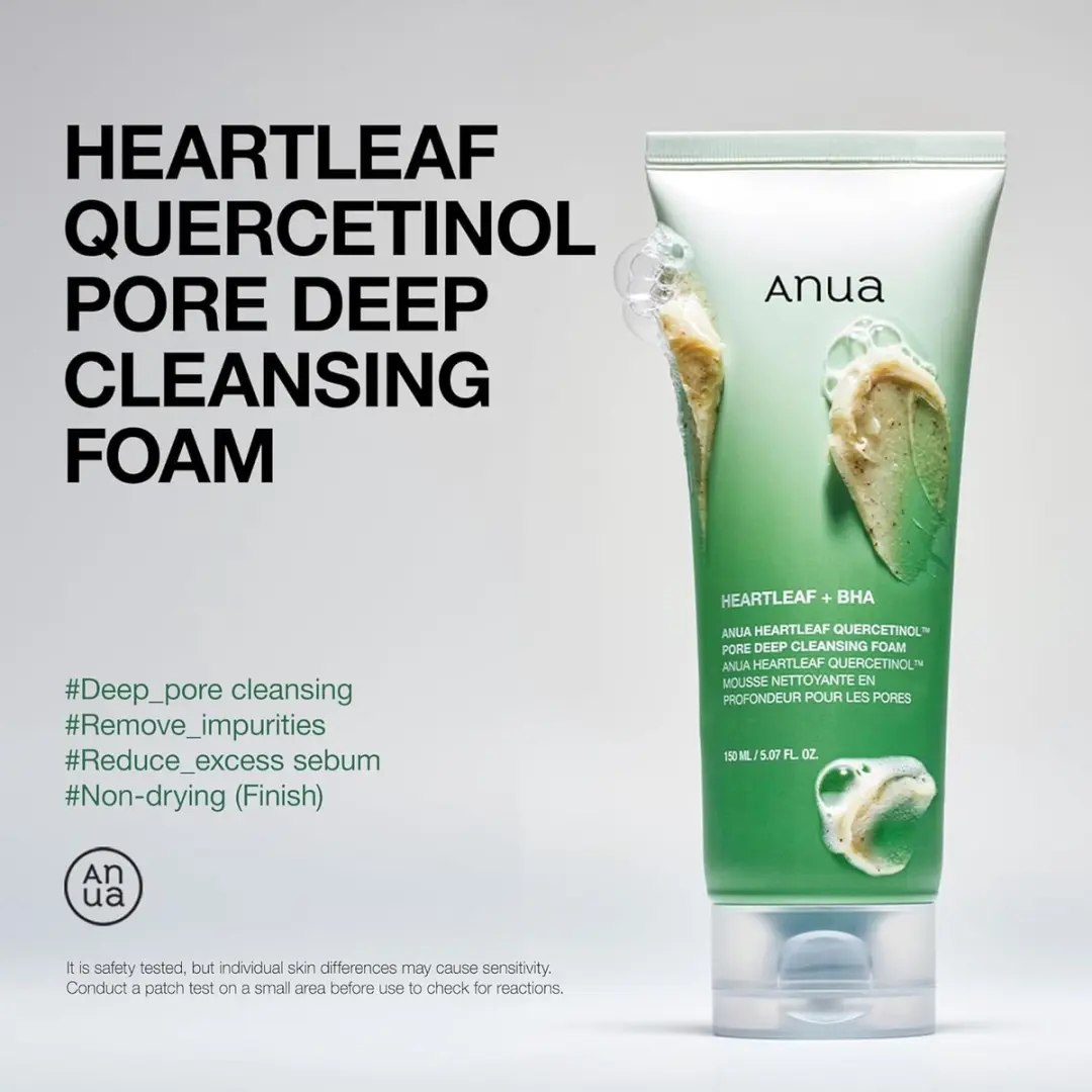 Anua Heartleaf + BHA Cleansing Foam 25ml