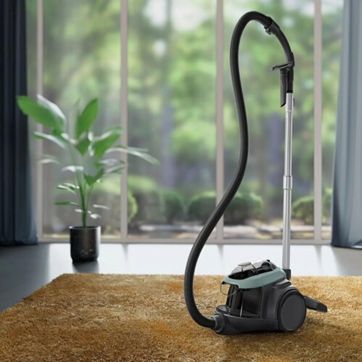 AEG AL61C2OG Stofzuiger - 700W - Zwart/Oceangreen - afbeelding 6 van 6