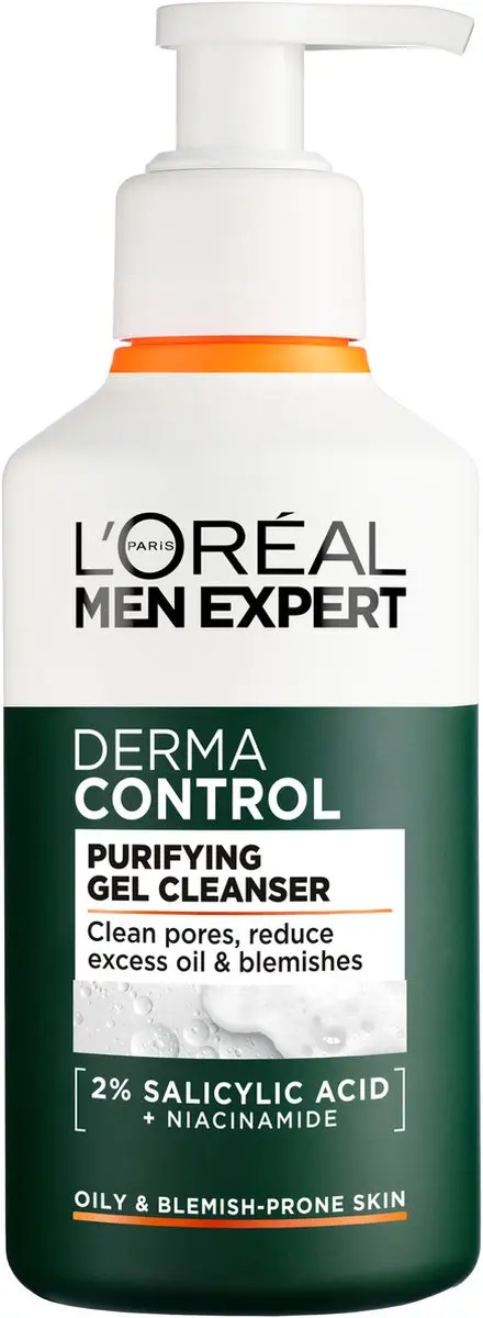 L'Oréal Paris Men Expert De Derma Control Reinigingsgel 260ml