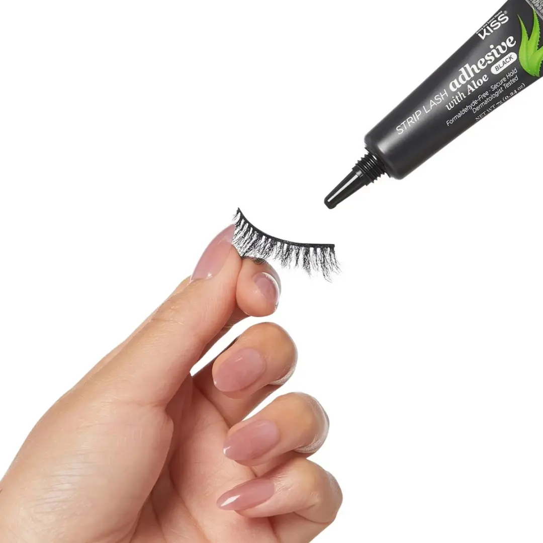 Kiss Wimperlijm Zwart met Aloe Vera 7g