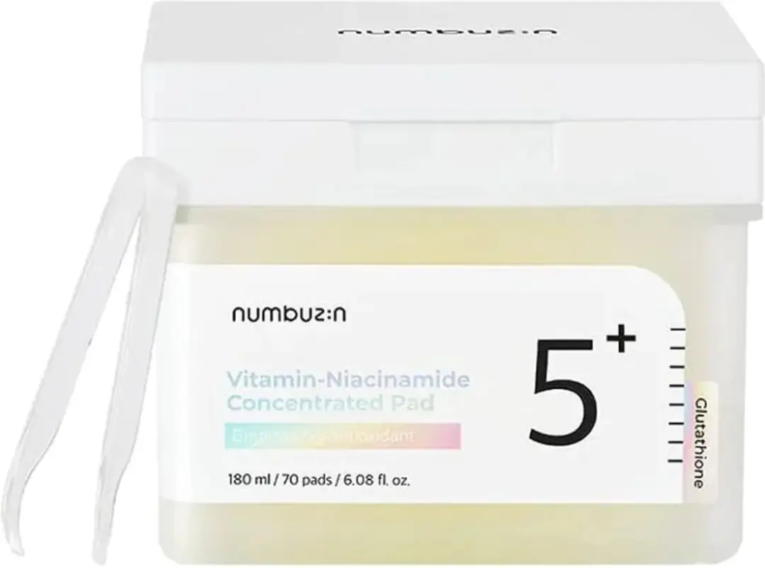 Numbuzin No.5 Vitamin-Niacinamide Pads 110ml - 70 Stuks