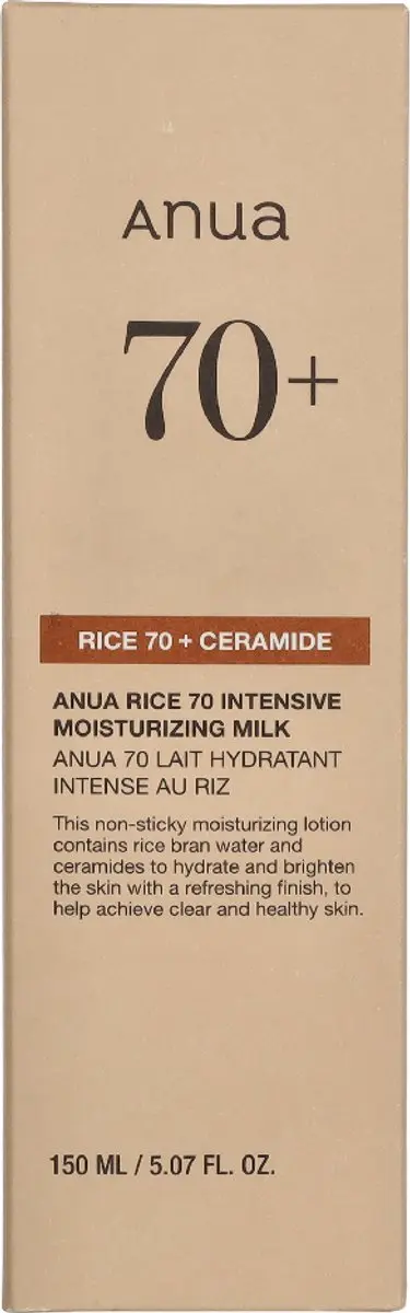 Anua Rice 70 Ceramide Moisturizing Milk 150ml