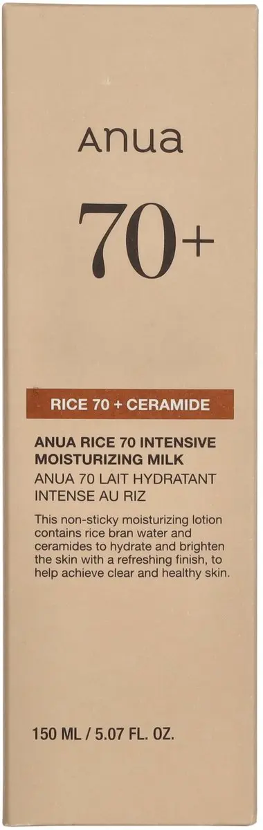 Anua Rice 70 Ceramide Moisturizing Milk 150ml