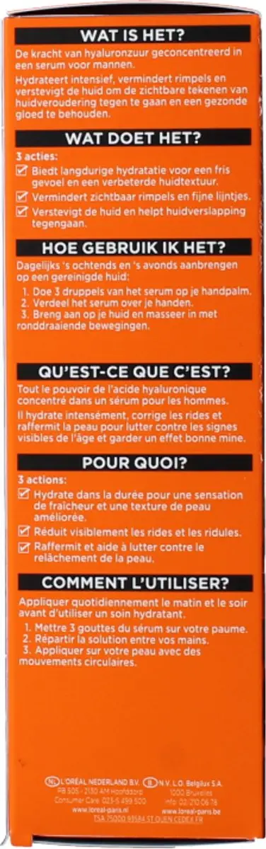 L'Oréal Paris Men Expert Power Age Serum Hyaluronzuur 30ml